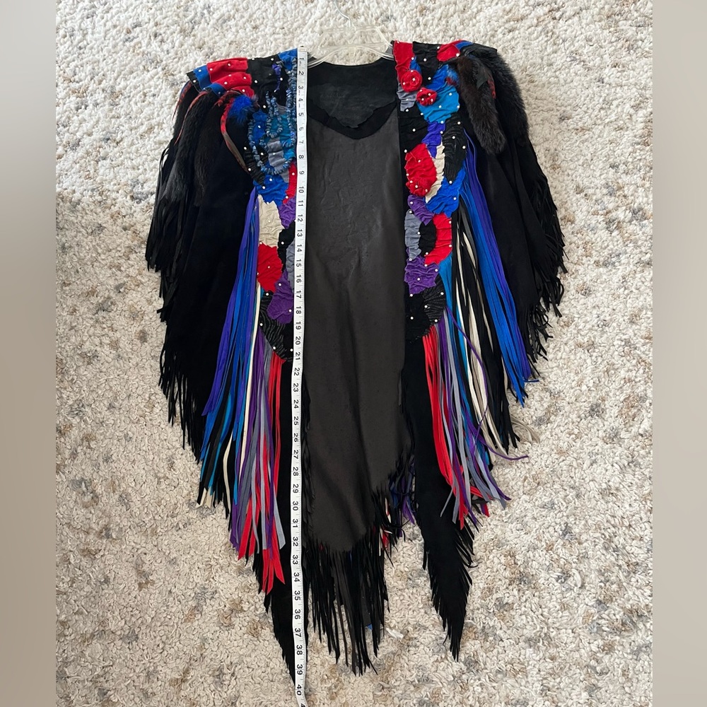 Ornate Leather Vest